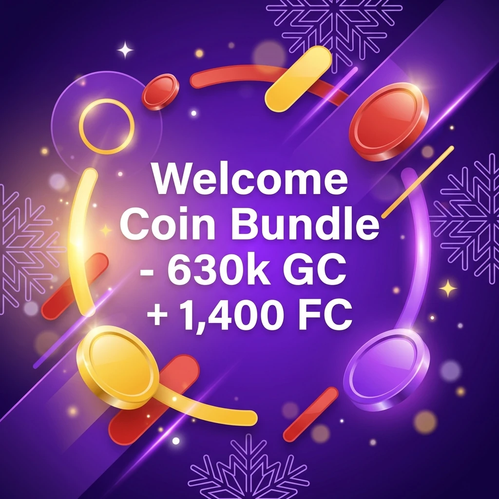 Welcome Coin Bundle - 630k GC + 1,400 FC