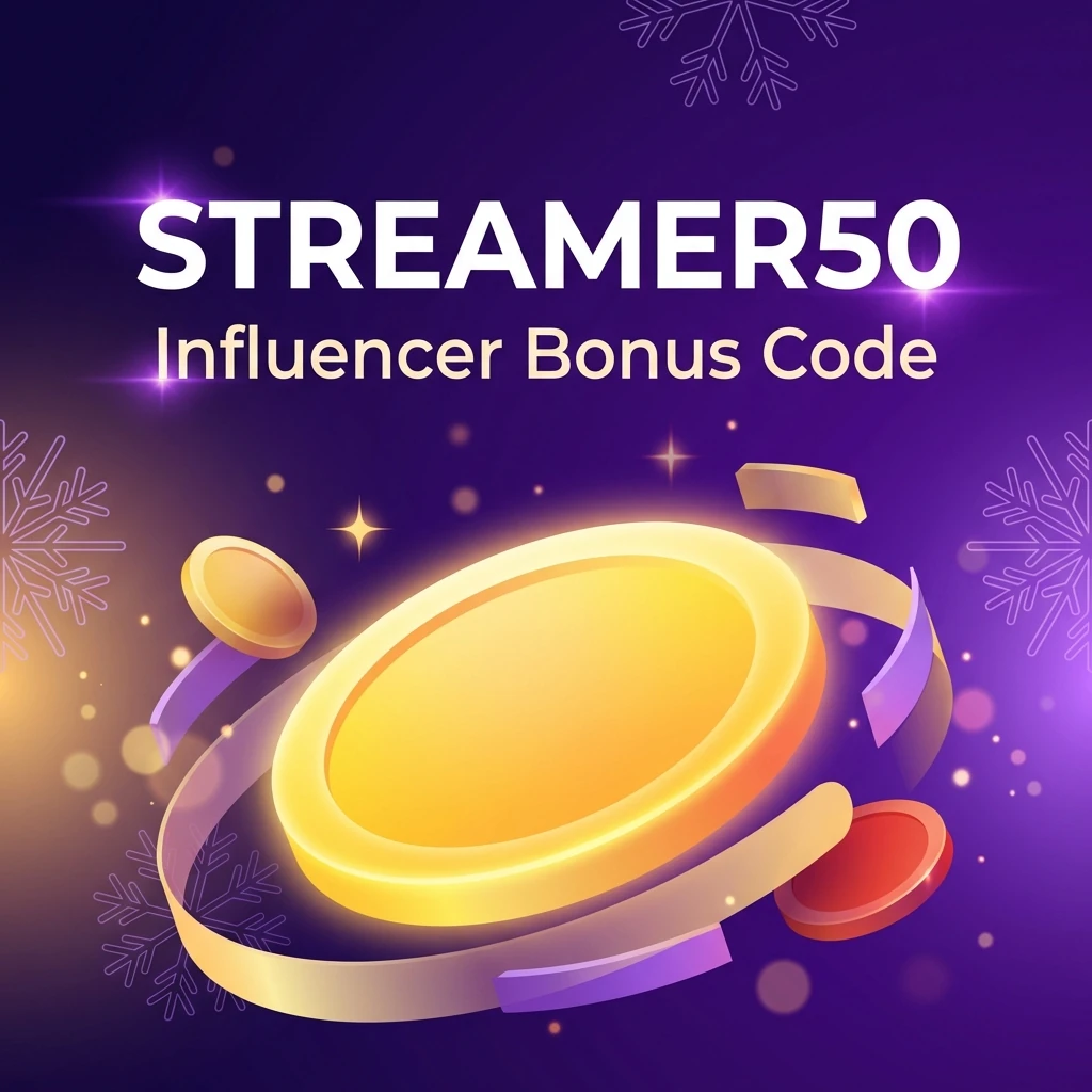 STREAMER50 Influencer Bonus Code